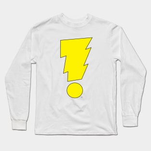 MADMAN Exclamation Bolt Classic Yellow! Long Sleeve T-Shirt